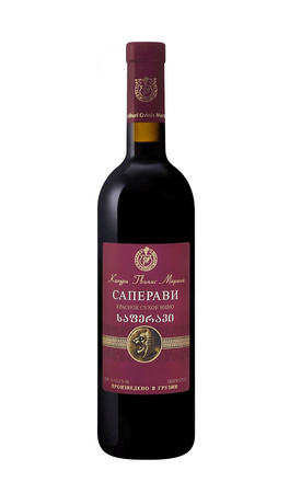 Красное вино "Саперави" 0.75